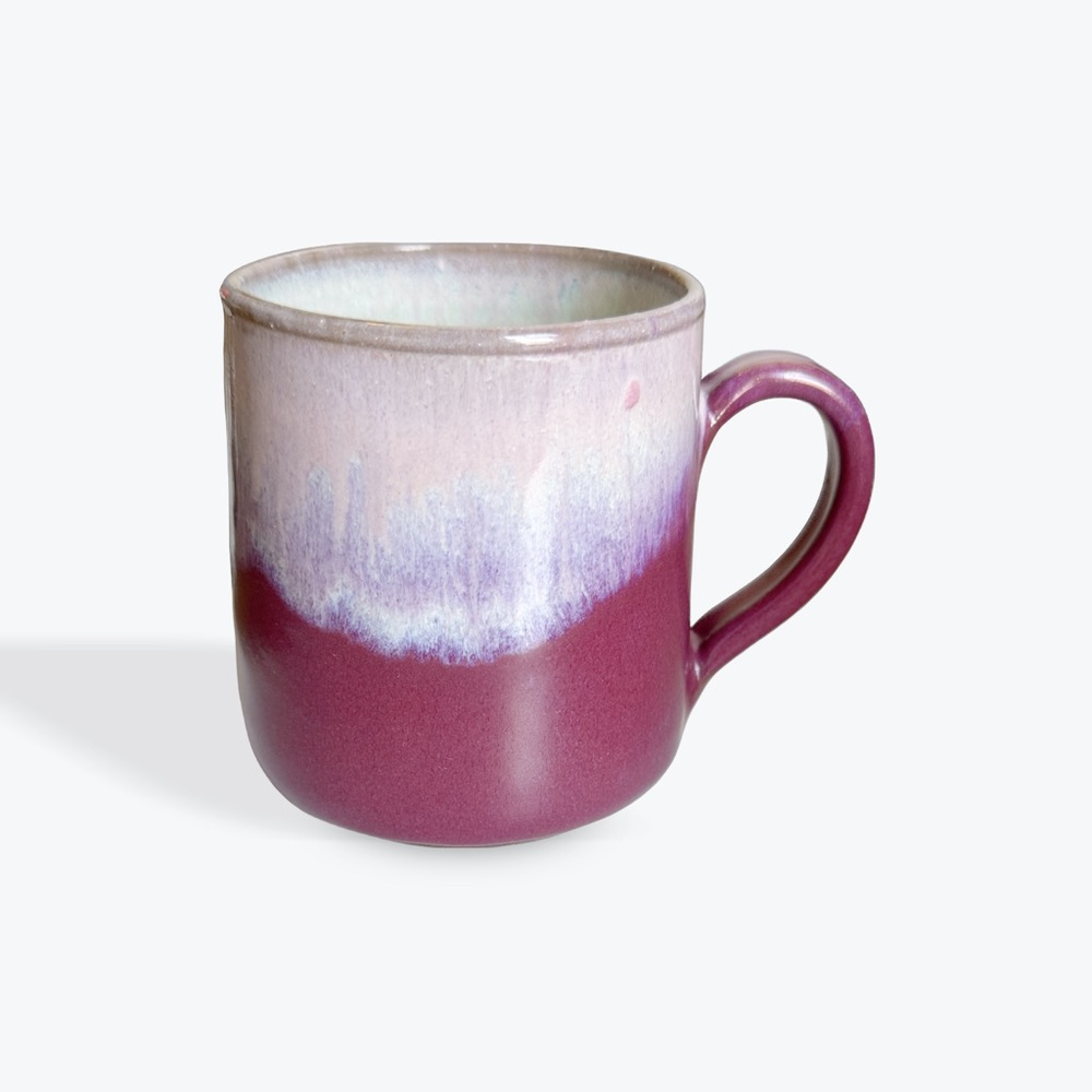 VINTAGE :: mauve stoneware mug